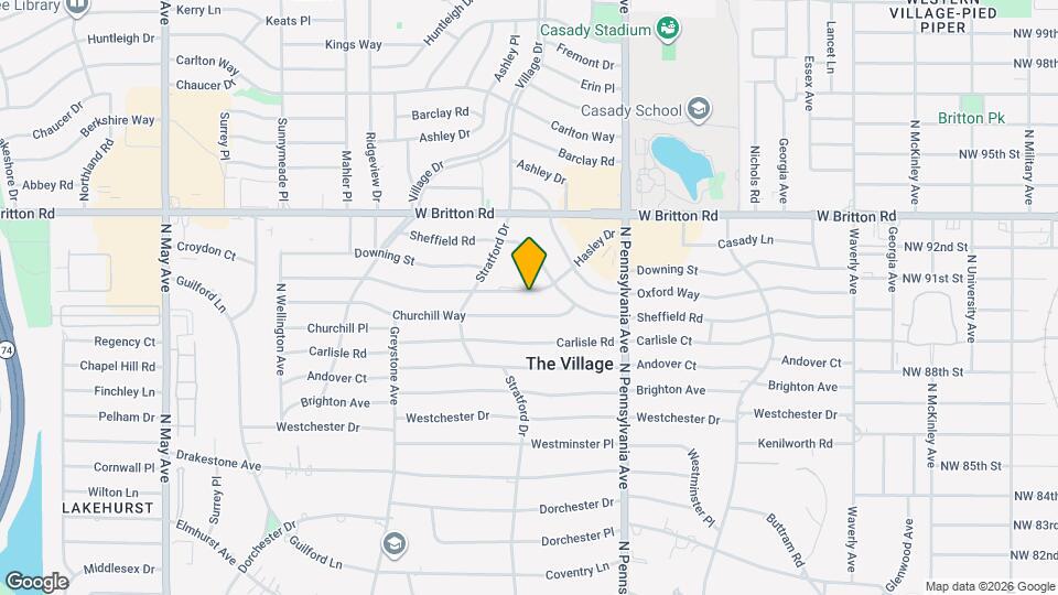1728 Hasley Dr Map and Location Details
