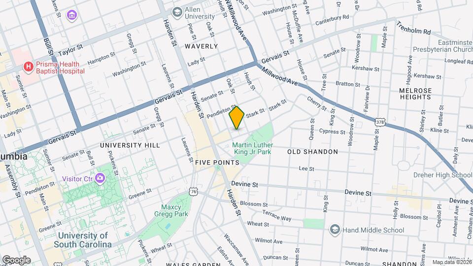 2209 College Street Map and Location Details