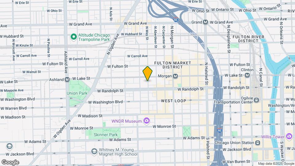160 N May St Map and Location Details