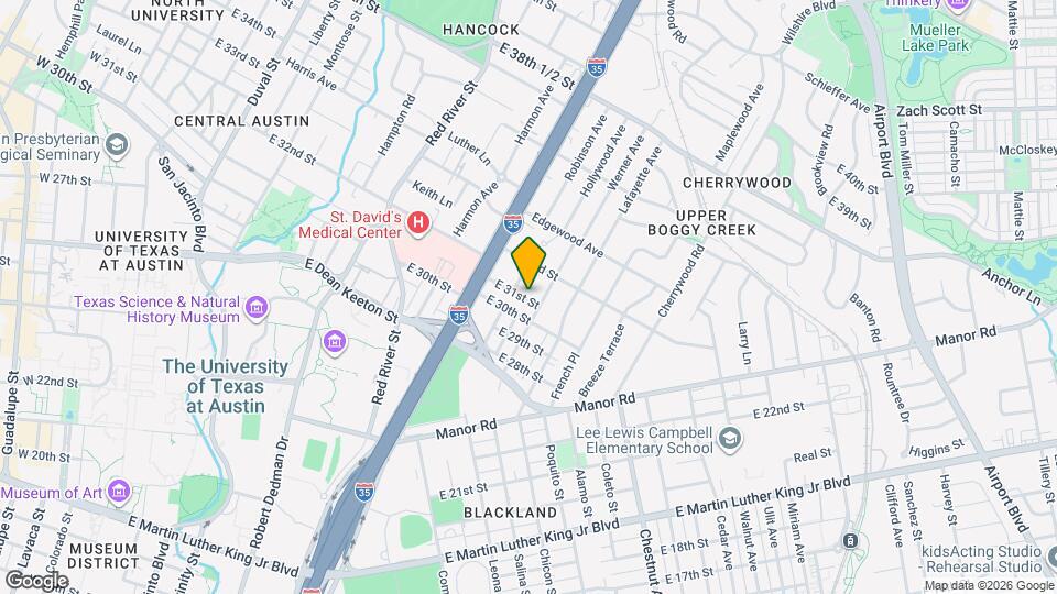 1204 E 31st St Map and Location Details