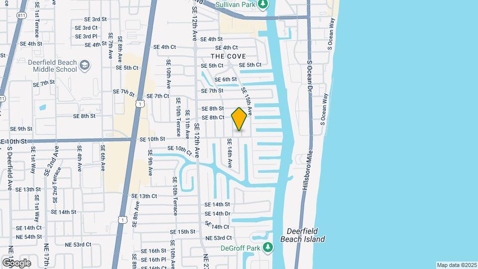 1421 SE 10th St Map and Location Details