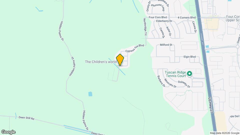 1395 Fox Squirrel Dr Map and Location Details