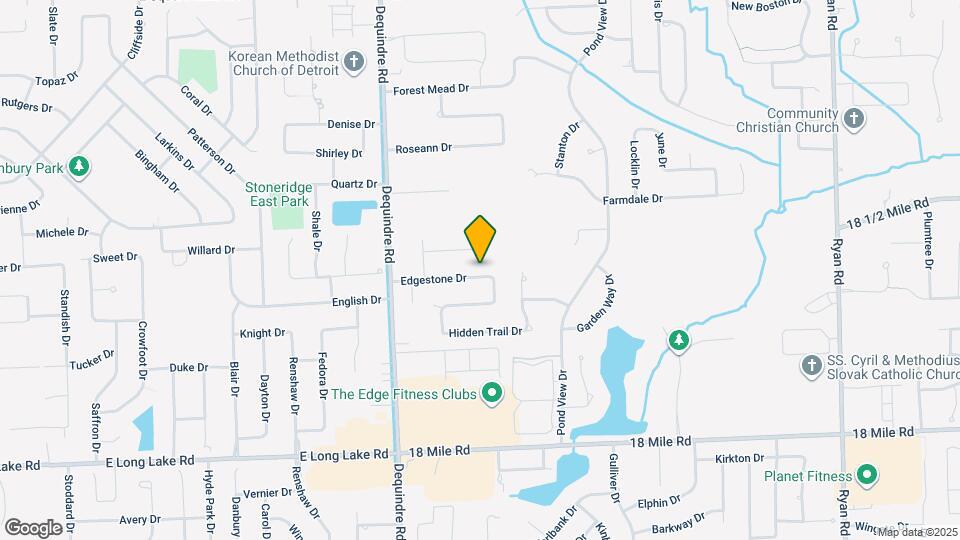2199 Edgestone Dr Map and Location Details