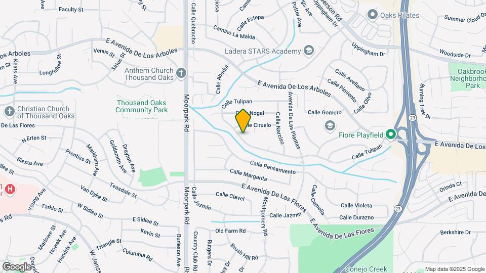 851 Calle Tulipan Map and Location Details