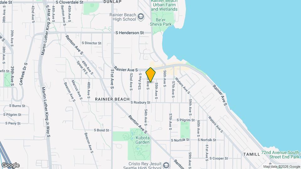 9314 54th Ave S Map and Location Details