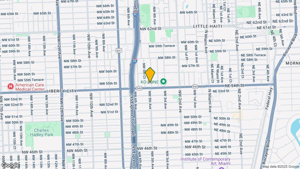 5422-5434 NW 5th Ave Map and Location Details