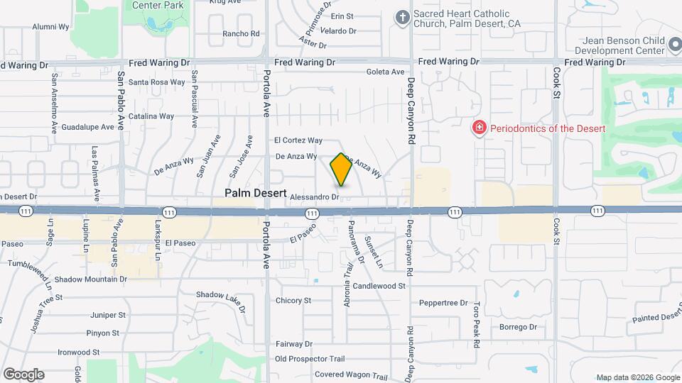 44868 Santa Anita Ave Map and Location Details