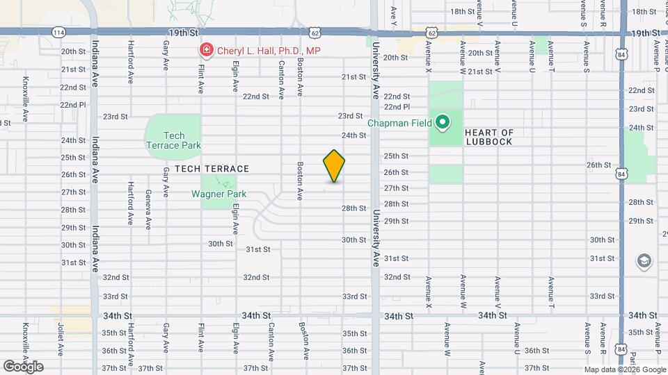 2608 27th St Map and Location Details