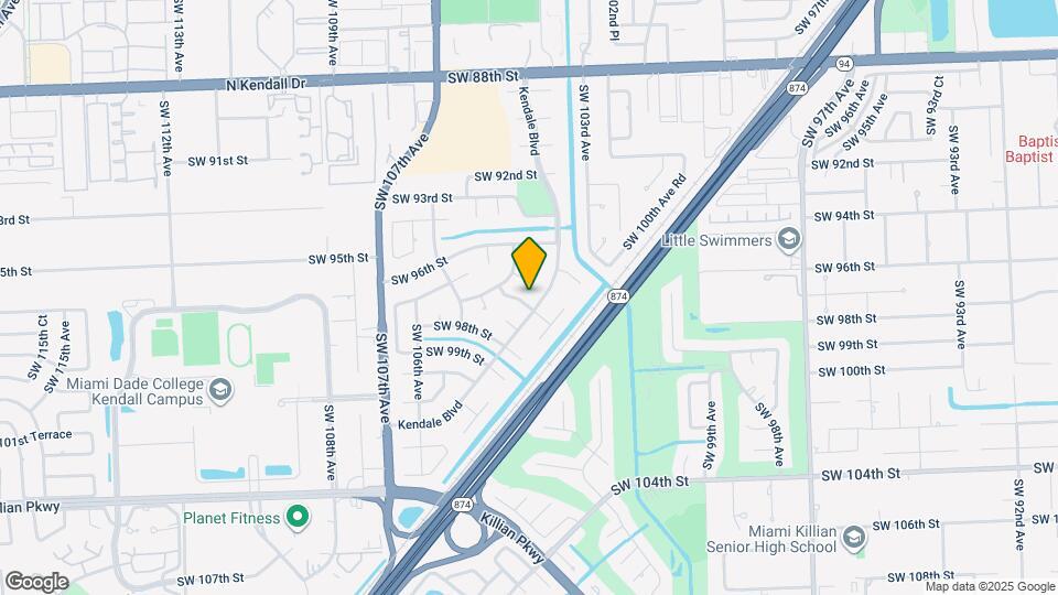 10355 SW 97th St Map and Location Details
