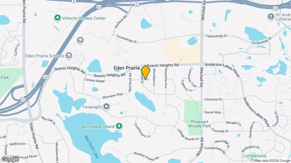 8241 Hillside Dr Map and Location Details