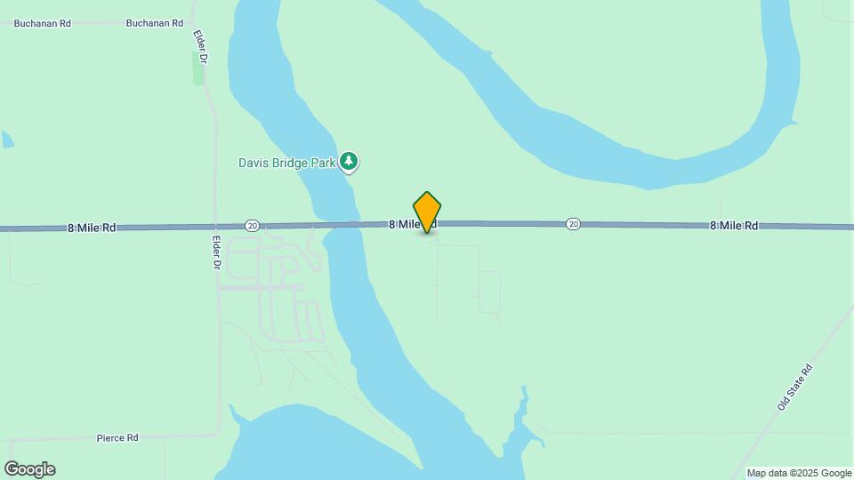 21815 8 Mile Rd Mapa y Detalles de la Ubicación