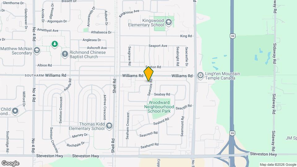 11011 Seafield Crescent Map and Location Details