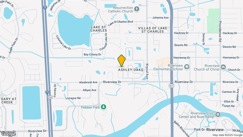 10214 Ashley Oaks Dr Map and Location Details