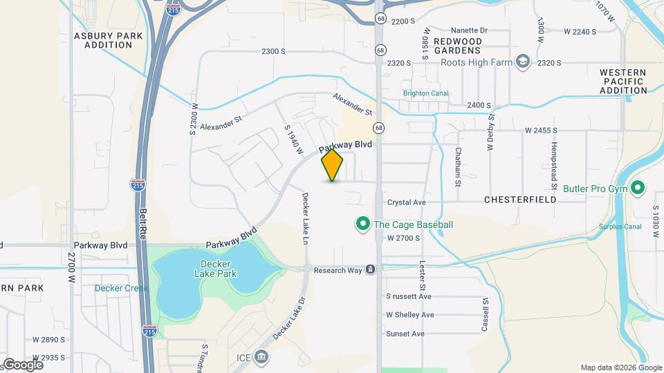 1853 Lake Park Dr, Unit #1 Map and Location Details