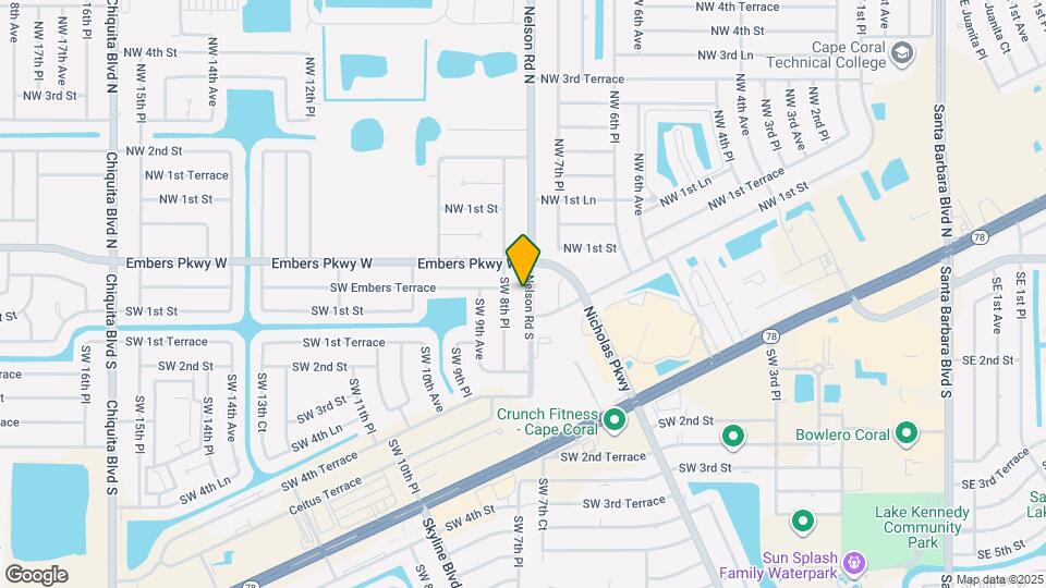 16 Nelson Rd S Map and Location Details