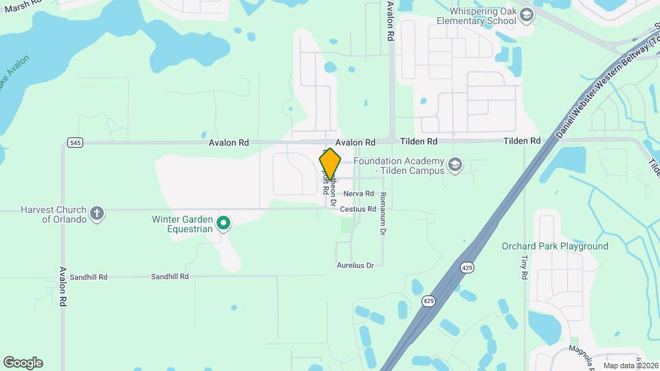 1958 Pantheon Dr Map and Location Details