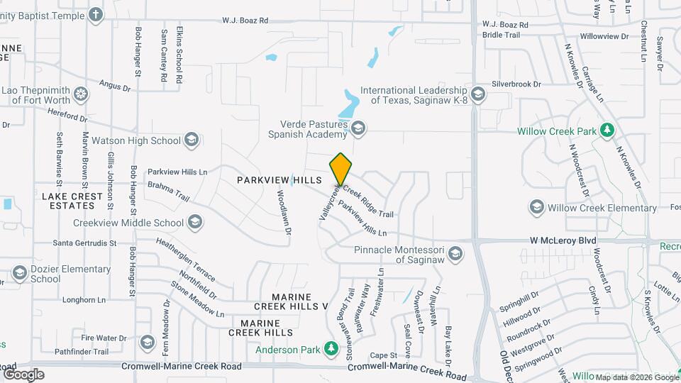 6848 Valleycreek Dr Map and Location Details