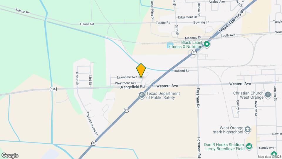 4805 Lawndale Ave Mapa y Detalles de la Ubicación