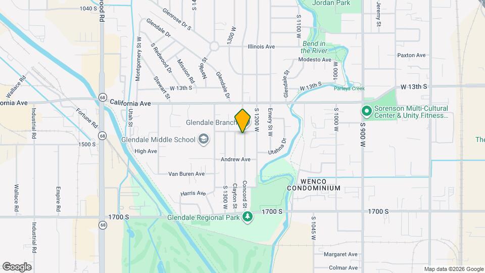 1416 S Concord St Mapa y Detalles de la Ubicación