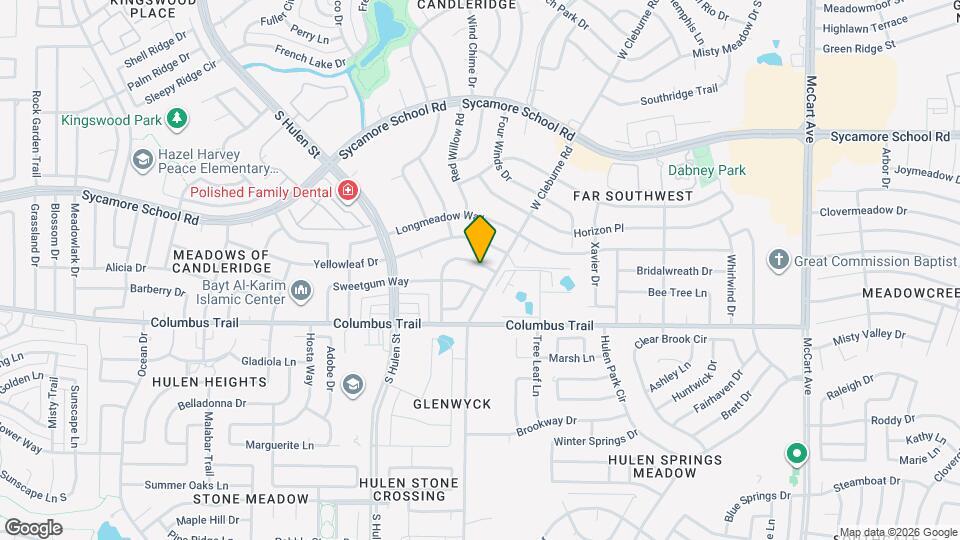 7709 Landmark Ridge St Map and Location Details