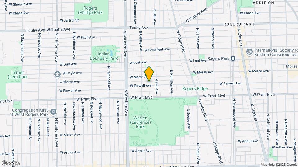 2220 W Farwell Ave, Unit 3 Mapa y Detalles de la Ubicación