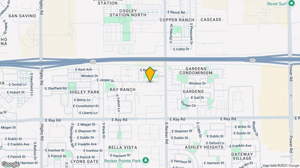 3895 E Jasper Dr Map and Location Details