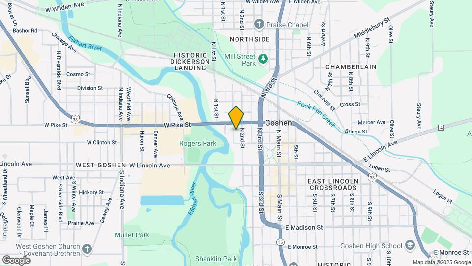 214 New St Map and Location Details