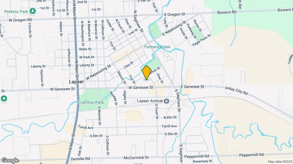 256 W Genesee St Map and Location Details