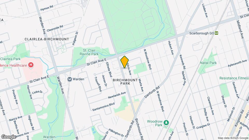 559 Birchmount Rd Map and Location Details