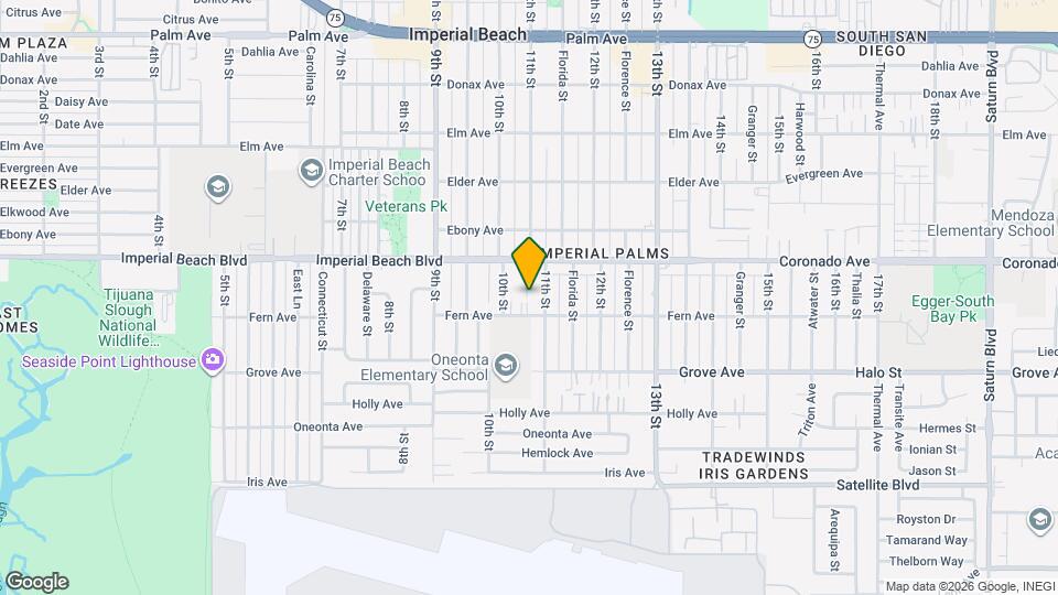 1097 Imperial Beach Blvd Map and Location Details