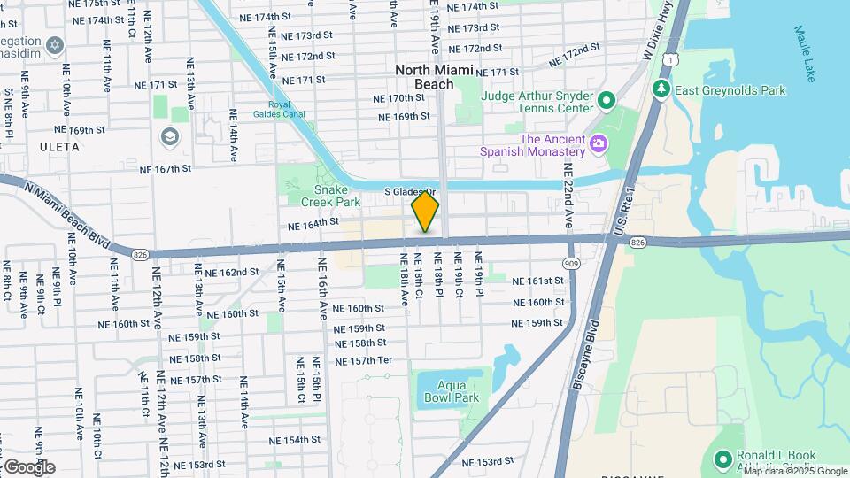 1851 NE 168th St Map and Location Details