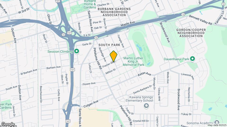 1205 Grand Ave Mapa y Detalles de la Ubicación