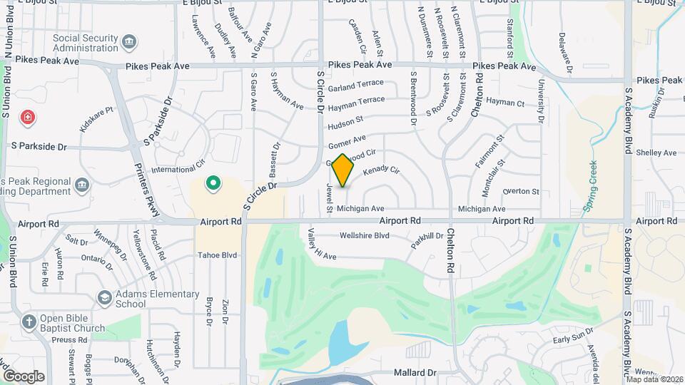 308 Kenady Cir Map and Location Details