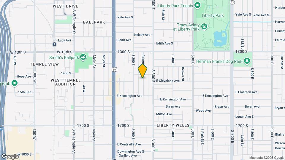1436 S Roberta St, Unit 1 Mapa y Detalles de la Ubicación