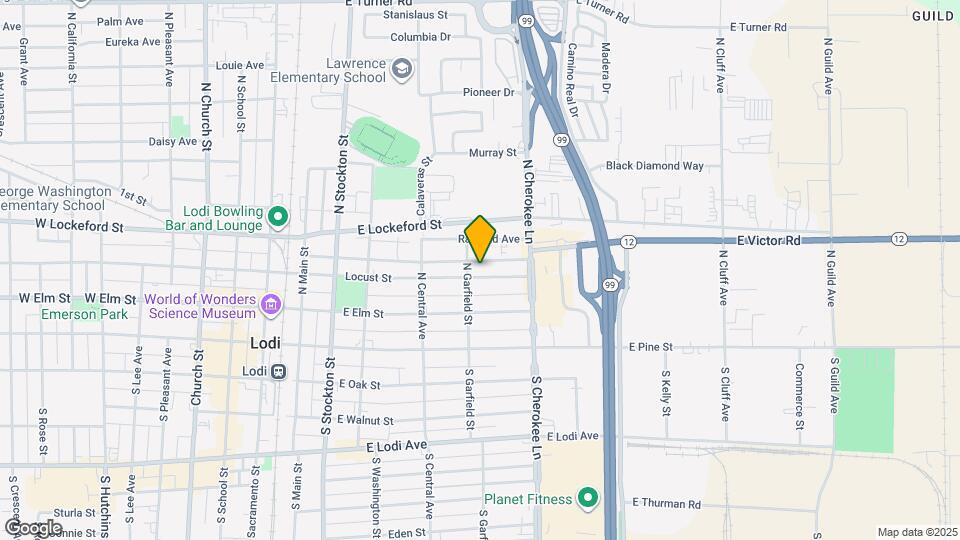 511 Locust St Map and Location Details