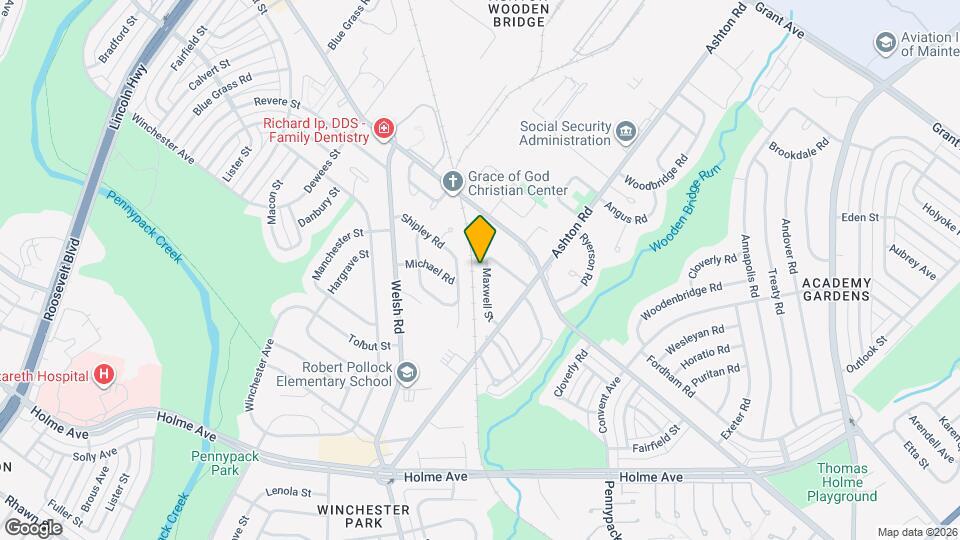 2716 Maxwell St Mapa y Detalles de la Ubicación