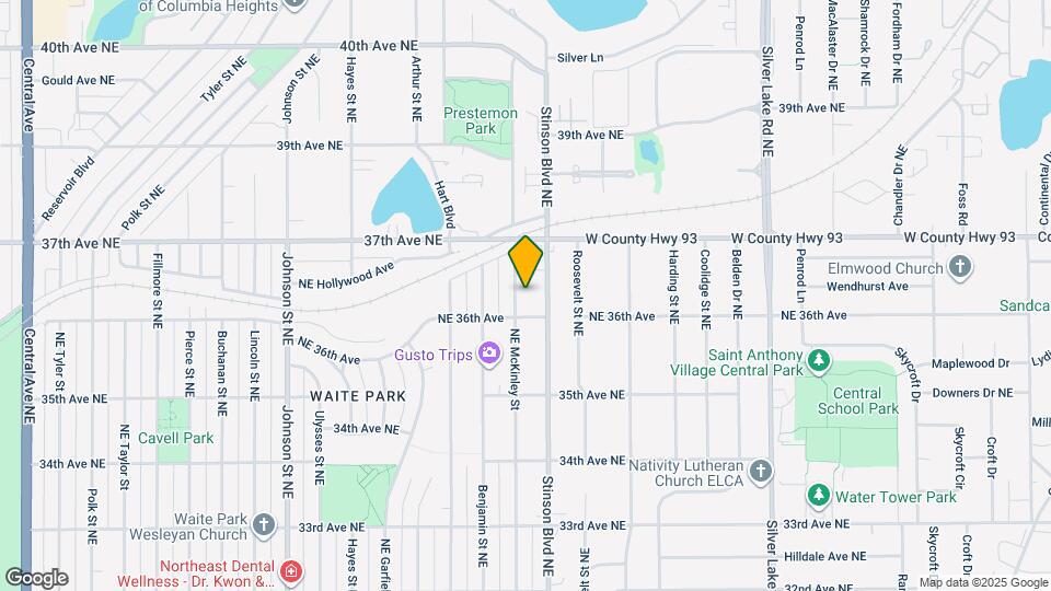 3615 NE McKinley St Map and Location Details