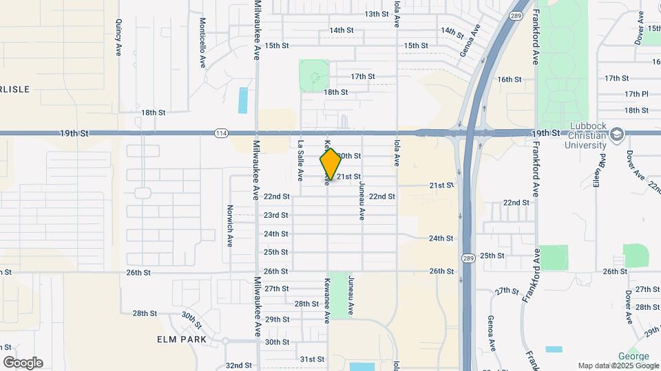 2103 Kewanee Ave Map and Location Details