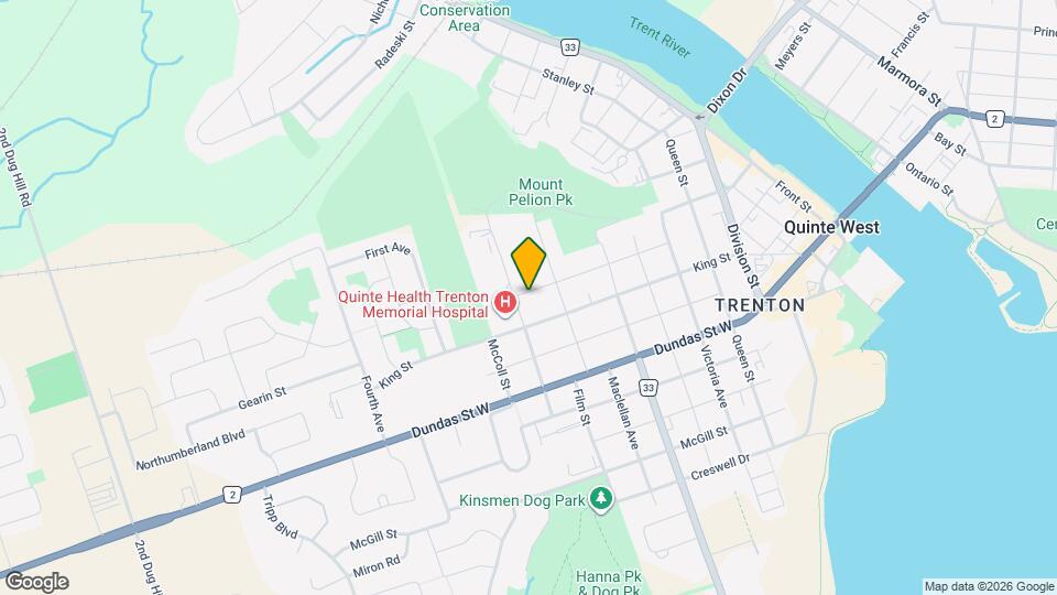 135 Spring St Map and Location Details