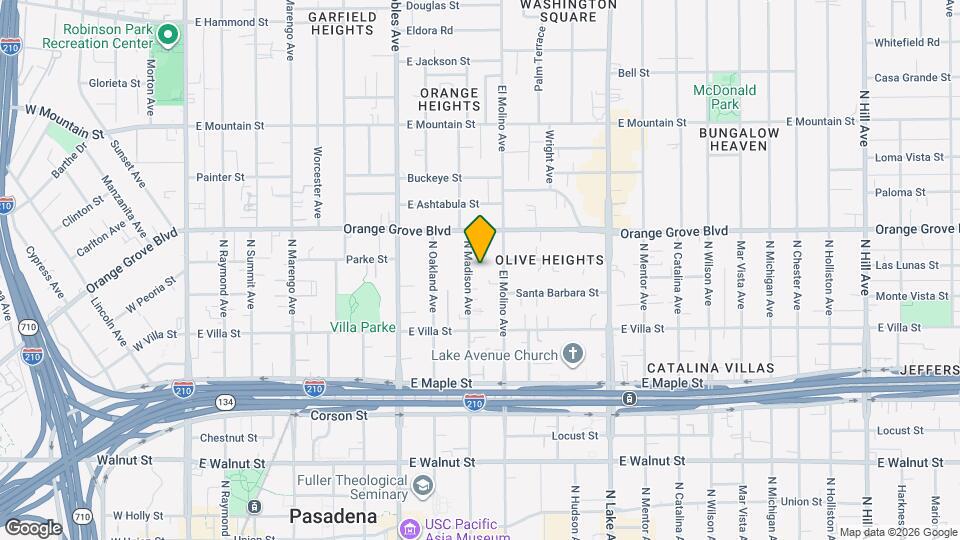 614 N Madison Ave, Unit 614 Mapa y Detalles de la Ubicación