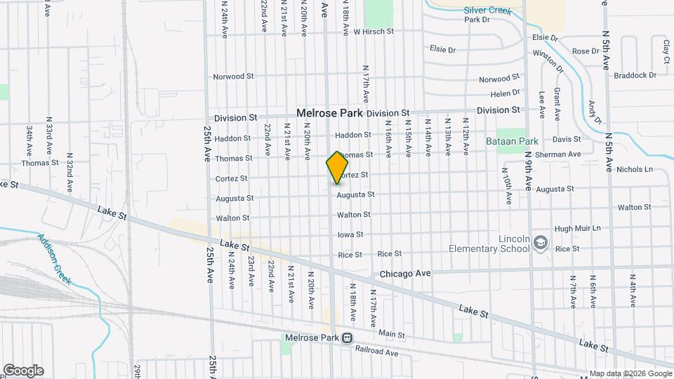1105 N 19th Ave, Unit 2 Map and Location Details