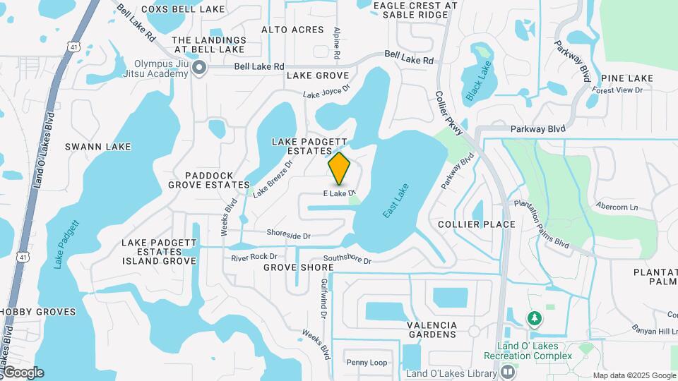 3545 E Lake Dr Map and Location Details