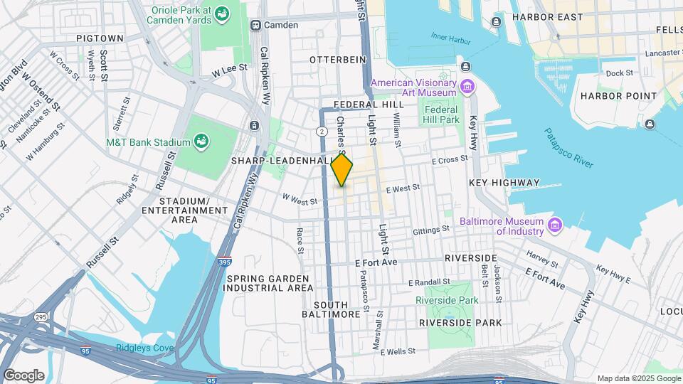 1130 S Charles St, Unit 1130 Mapa y Detalles de la Ubicación