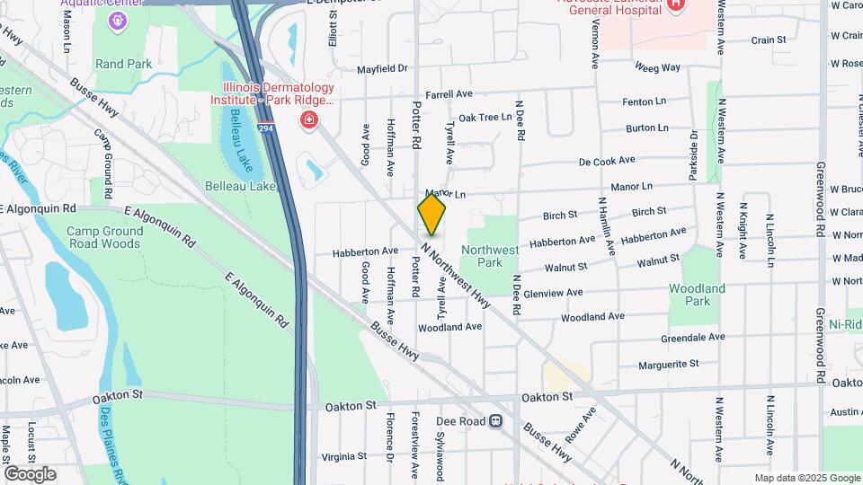 1271 N Northwest Hwy Map and Location Details