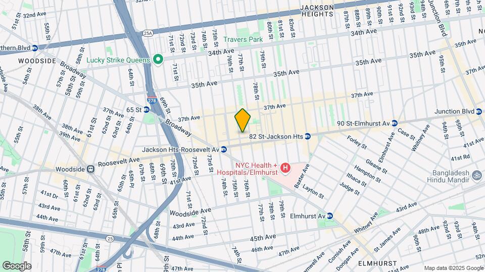 3755 76th St Map and Location Details