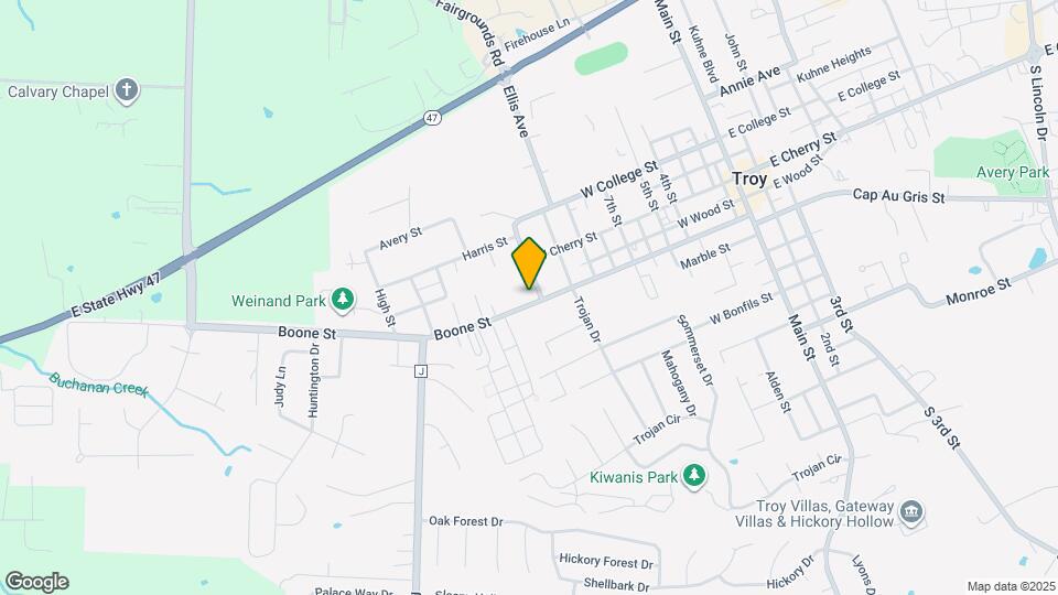 495 Perkins Blvd Map and Location Details