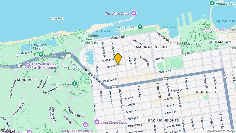 Marina Bay Studio Apartments Map and Location Details
