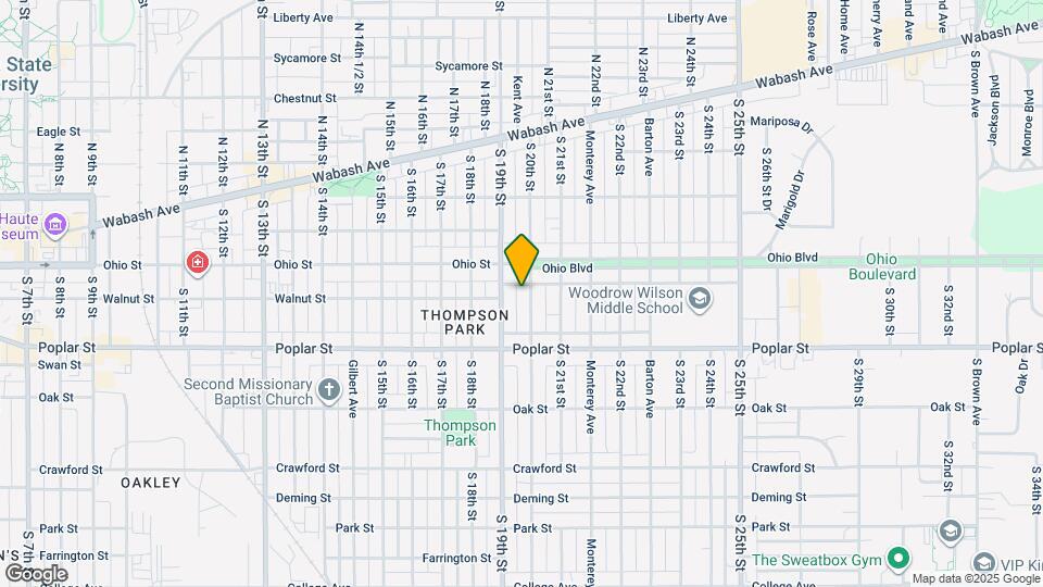 325 S 20th St Map and Location Details