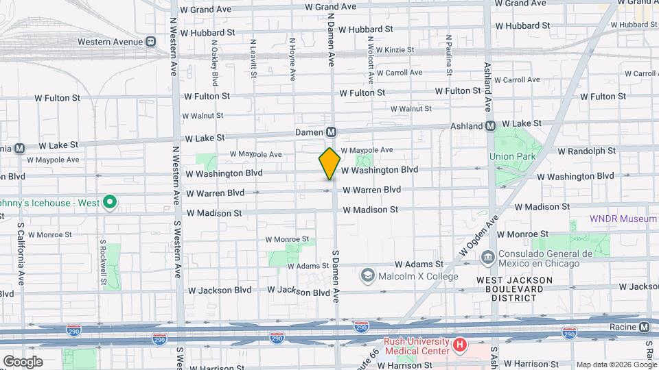 2006 W Warren Blvd, Unit 5SW Map and Location Details