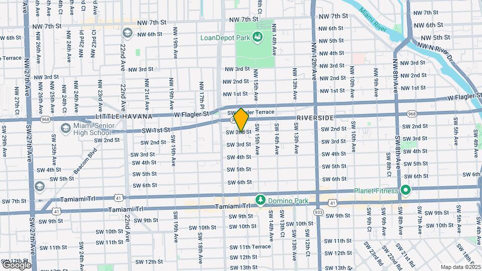 1576 SW 2nd St Map and Location Details